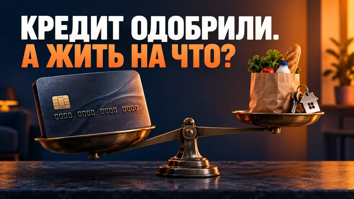 Кредитные платежи перевешивают доход на весах