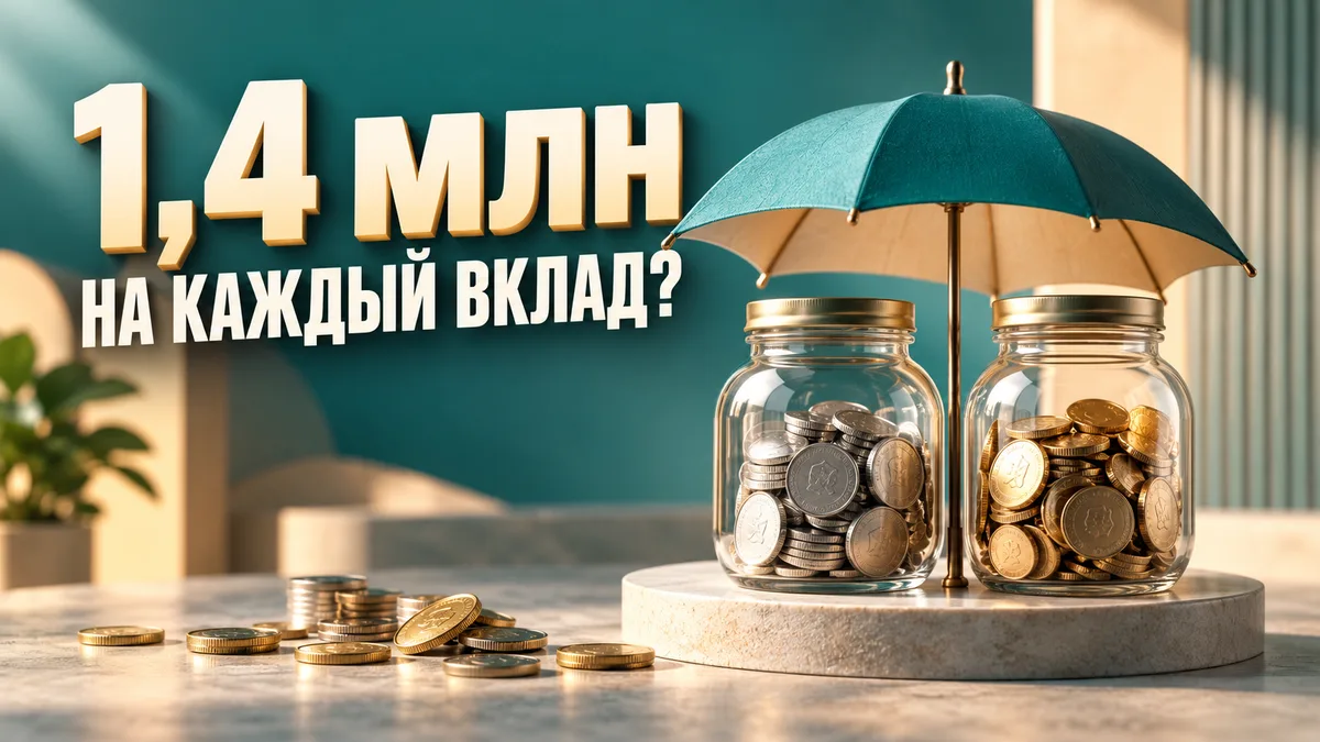 Щит защищает сбережения в пределах 1,4 миллиона рублей